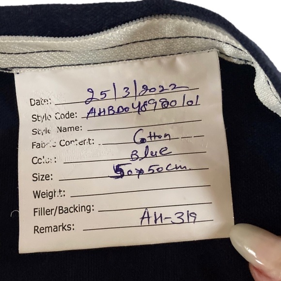 NWOT Abhi Home Embroidered Pillow Sham - Picture 6 of 7